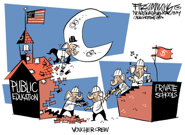 Daily Fitz Cartoon: Vouchers